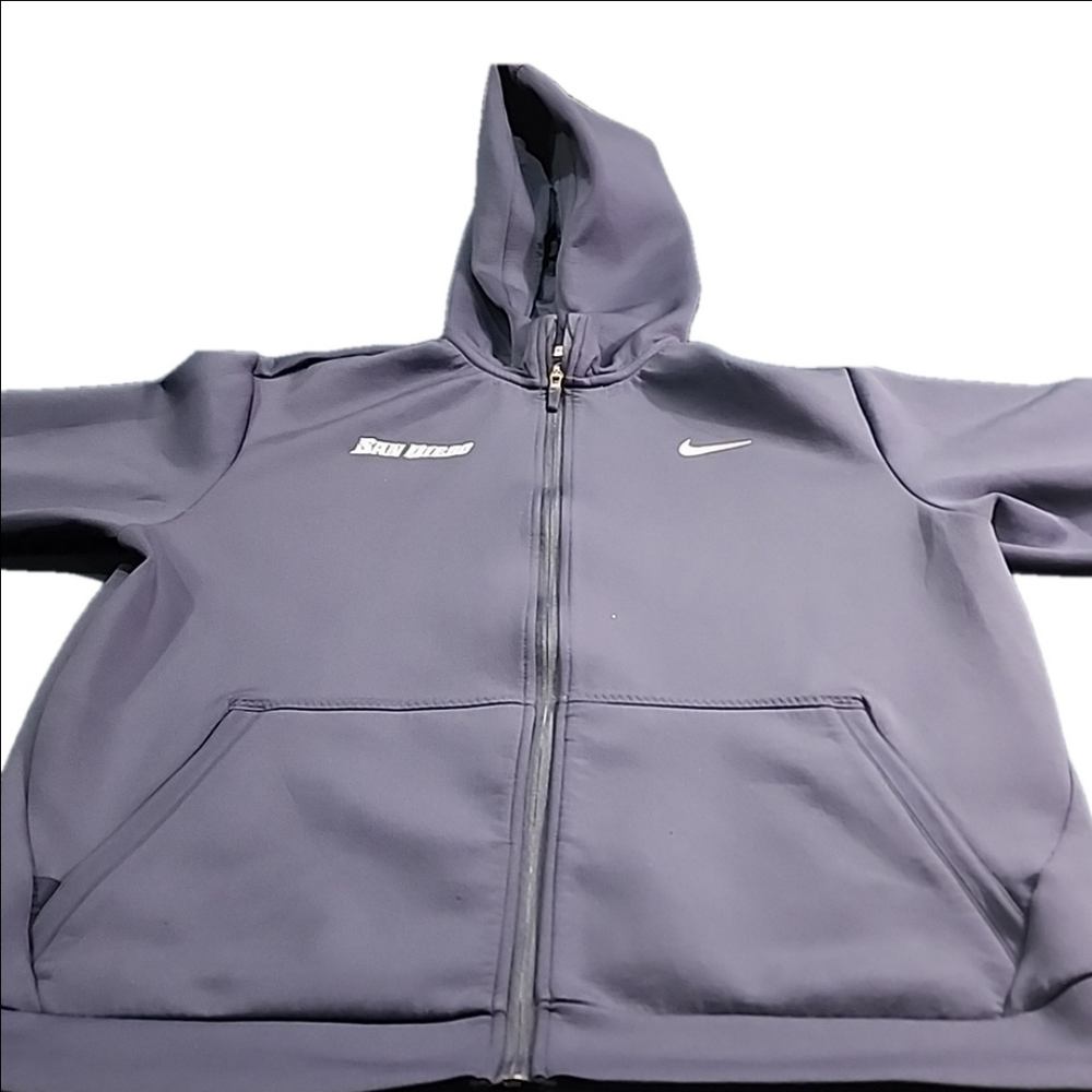 Nike Pro Dri Fit zippered hooded jacket - Picture 1 of 12